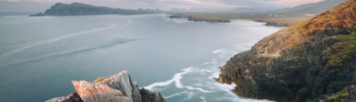 clogher head cliffs and sea dingle peninsula