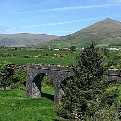 old railway viaduct lispole VILLAGE Dingle Peninsula